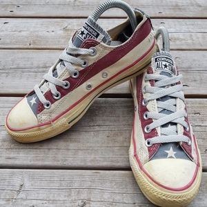 Unisex CONVERSE CT AS Rummage OX USA Flag Shoes
